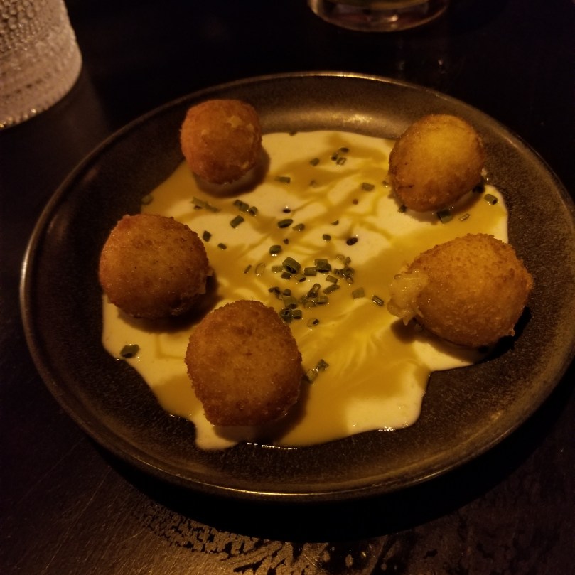 Prosciutto croquettes appetizer